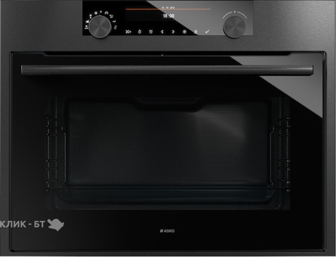 Микроволновая печь ASKO OM8487B Full Black Steel