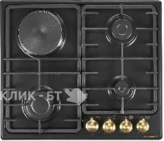 Варочная поверхность LEBENHOFF ОМ6031 Retro Black