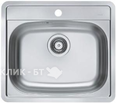 Кухонная мойка ALVEUS More 10 NAT-90 1106813 (в комплекте с сифоном 1102384)