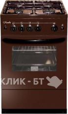 Кухонная плита Лысьва 400 М2С-2у коричневый с крышкой