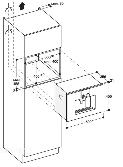 Кофемашина GAGGENAU CMP250112
