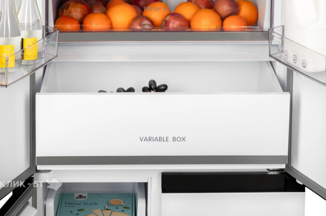 Холодильник NORDFROST RFQ 440 NFGB inverter