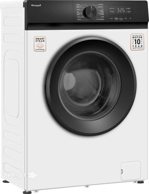 Стиральная машина WEISSGAUFF WM 39106 Inverter Steam
