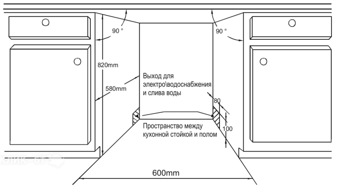 Посудомоечная машина LERAN BDW 60-146 С
