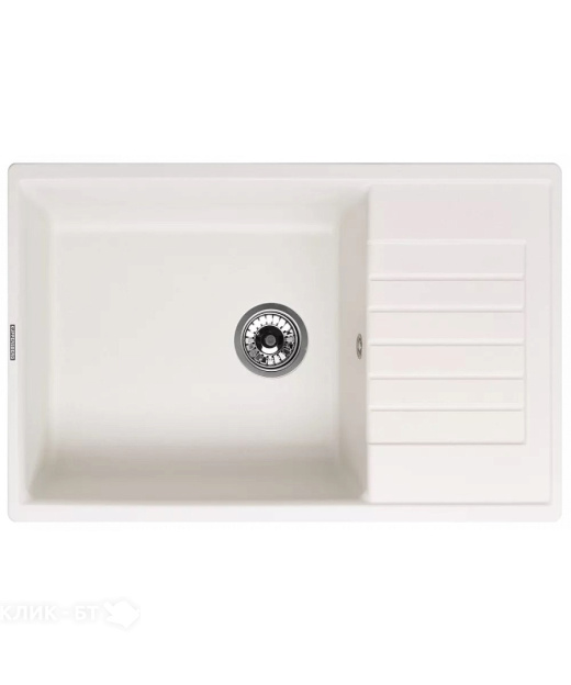 Кухонная мойка KUPPERSBERG ROYS 1B1D WHITE ALABASTER