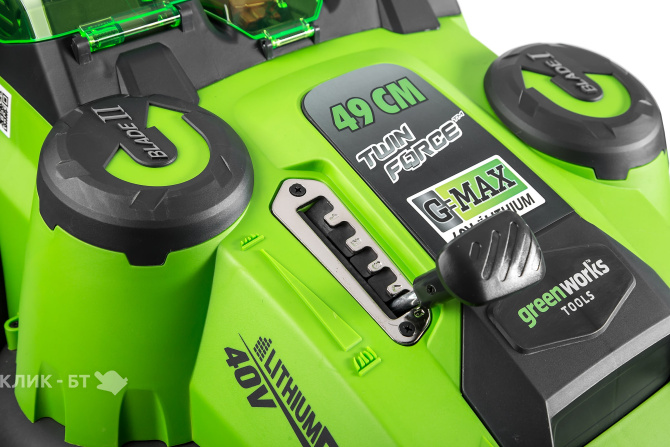 Газонокосилка GREENWORKS G40LM49DB