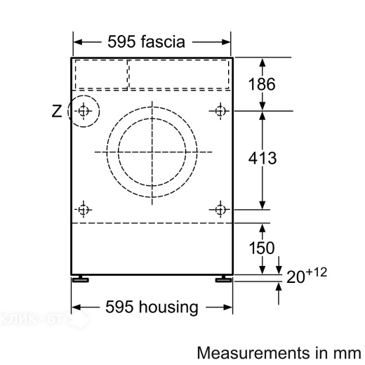 Стиральная машина BOSCH WKD28541EU