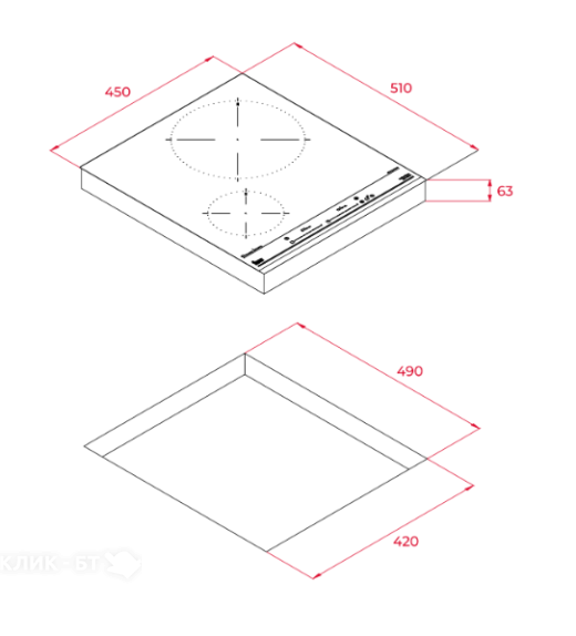 Варочная поверхность TEKA IZC 42300 DMS (112510002)