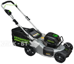Газонокосилка аккумуляторная GREENWORKS 82V (2502007)