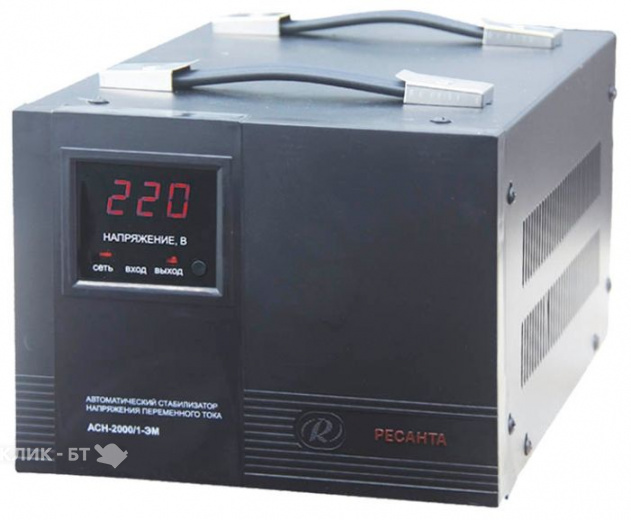 Стабилизатор напряжения РЕСАНТА асн-2 000/1-эм