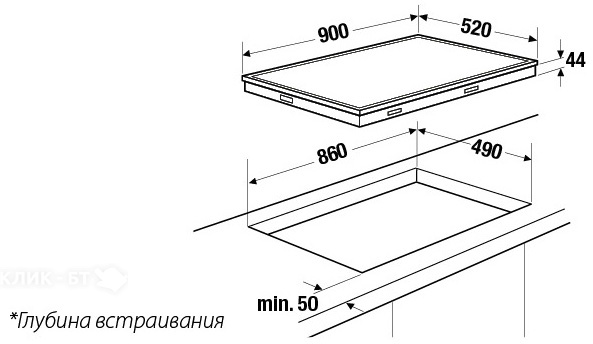 Варочная поверхность KUPPERSBUSCH eke9753.1f