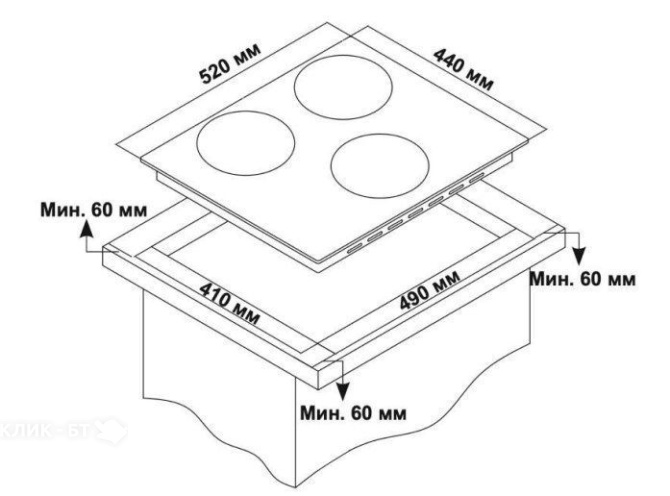 Варочная поверхность DELVENTO V45V35W001