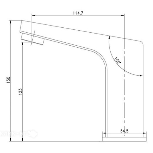 Смеситель LEMARK Project LM4650CE