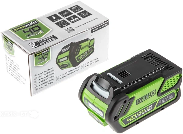Триммер GREENWORKS GD40BCK4 (1301507UB)