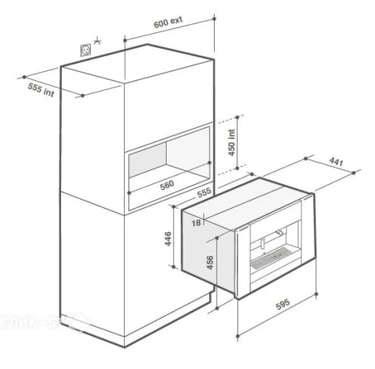 Кофемашина DE DIETRICH DKD7400XB