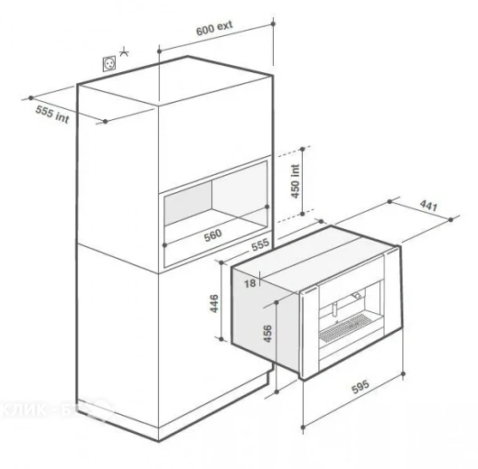 Кофемашина DE DIETRICH DKD7400XB