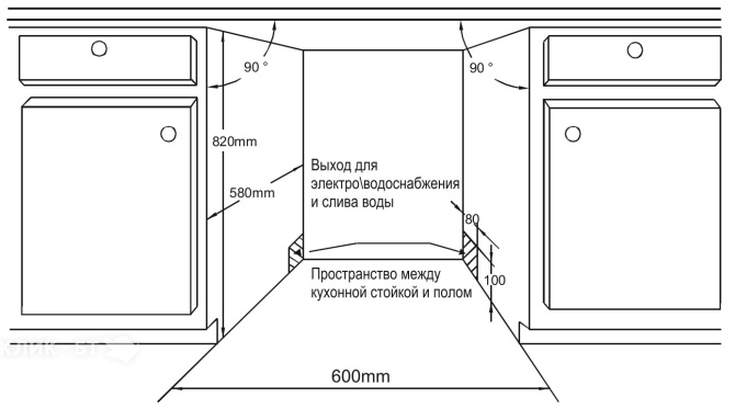 Посудомоечная машина LERAN BDW 60-148 C