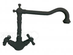 Смеситель ITALMIX NOVECENTO 0910 BLACK METALIC