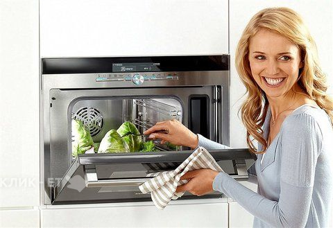 Встраиваемый паровой шкаф Siemens HB 36D572