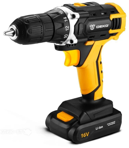 Дрель-шуруповерт DEKO DKCD16FU-Li 063-4098