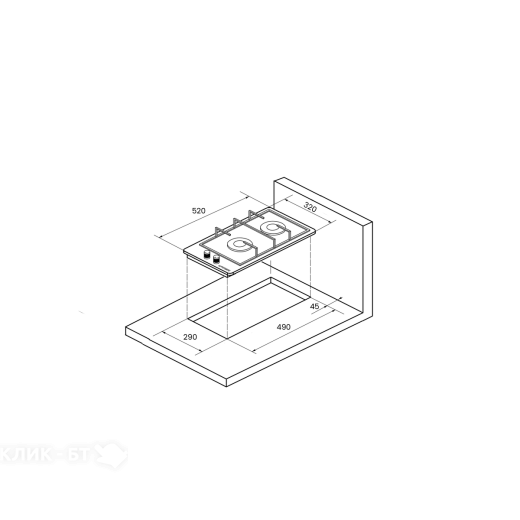 Варочная поверхность KUPPERSBERG tg 39 l