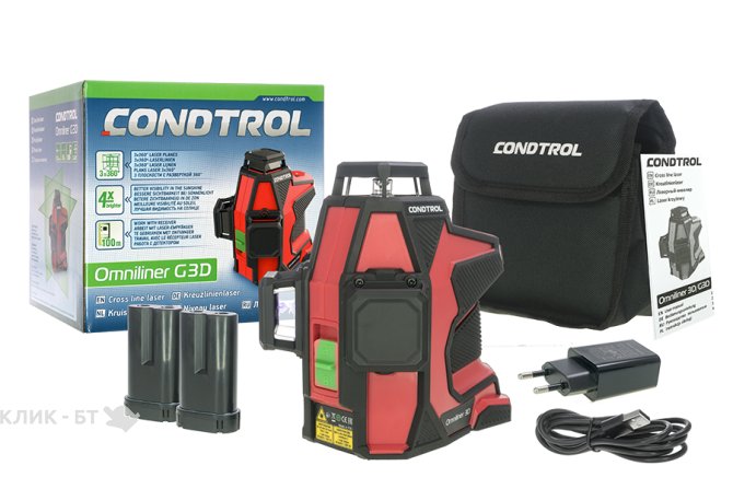 Лазерный нивелир Condtrol Omniliner 3D G