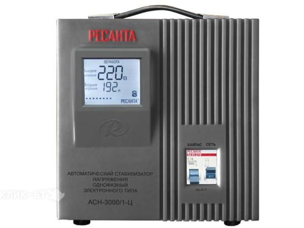 Стабилизатор напряжения РЕСАНТА асн- 3 000/1-ц
