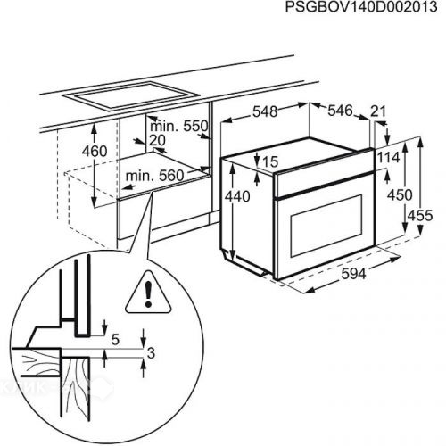Микроволновая печь ELECTROLUX EVY96800AX