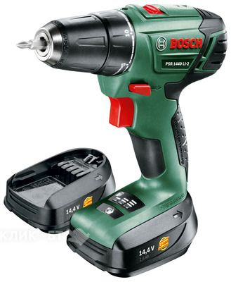 Шуруповерт BOSCH psr 1440 li-2/2 (06039a3021)