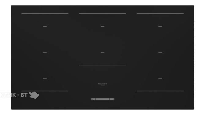 Варочная поверхность FULGOR Milano FCLH 9008 ID WT BK