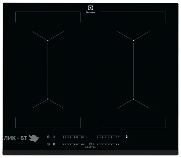 Варочная поверхность ELECTROLUX CIV 644 черный