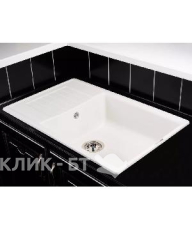 Кухонная мойка KUPPERSBERG ROYS 1B1D WHITE ALABASTER
