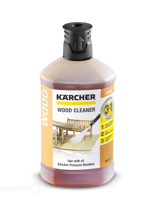 Средство для чистки древесины KARCHER 3в1 (1 л) 6.295-757.0
