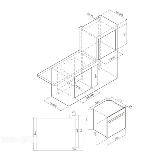 Микроволновая печь GRAUDE MWG 45.0 GE