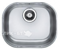 Кухонная мойка ALVEUS Variant 40 SAT-90 слив вдоль короткой стороны (в комплекте с сифоном)