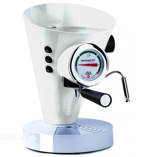 Кофеварка BUGATTI espresso machine diva white