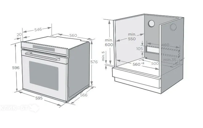 Духовой шкаф AKPO PEA 7213 TDH BL