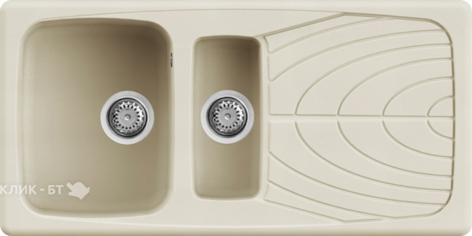Кухонная мойка ELLECI Master 475 Bianco Antico 62