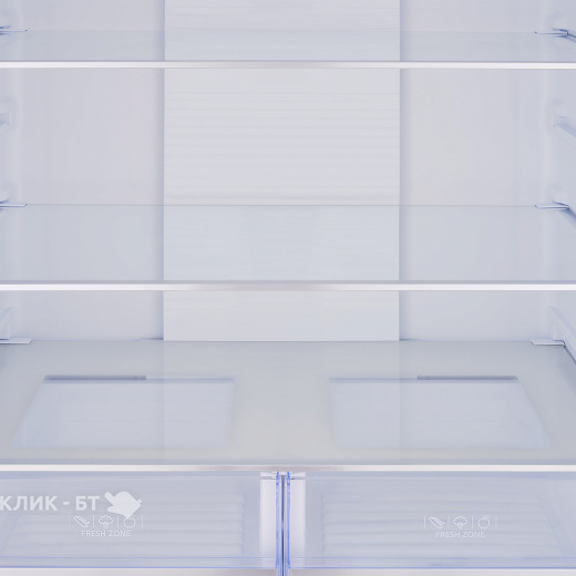 Холодильник TESLER RCD-482I BEIGE GLASS