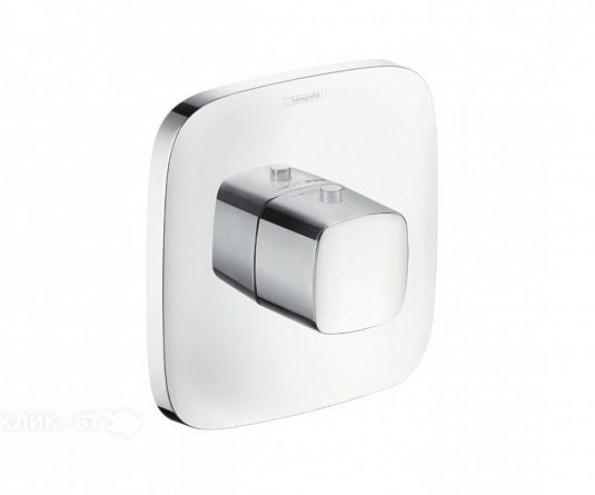 Термостат HANSGROHE PuraVida 15770400 хром/ белый