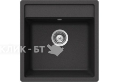Кухонная мойка SCHOCK 700336  nemo 50 (n-100s) cristalite 490x510 оникс