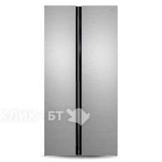 Холодильник GINZZU NFK-462 стальной