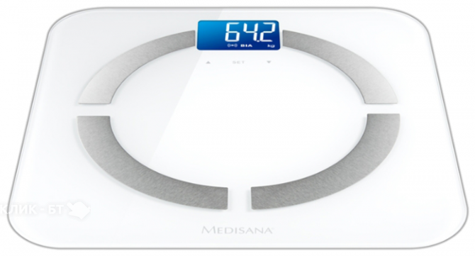 Весы MEDISANA bs 430 connect белый