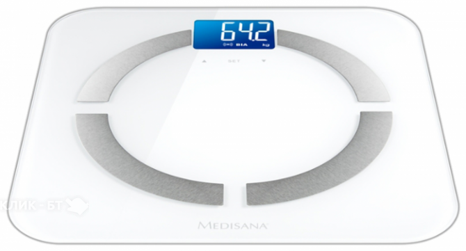 Весы MEDISANA bs 430 connect белый