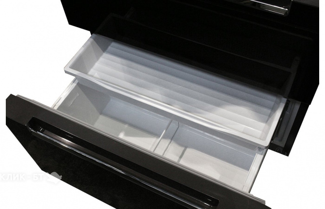 Холодильник Leran RFD 773 BG NF черный