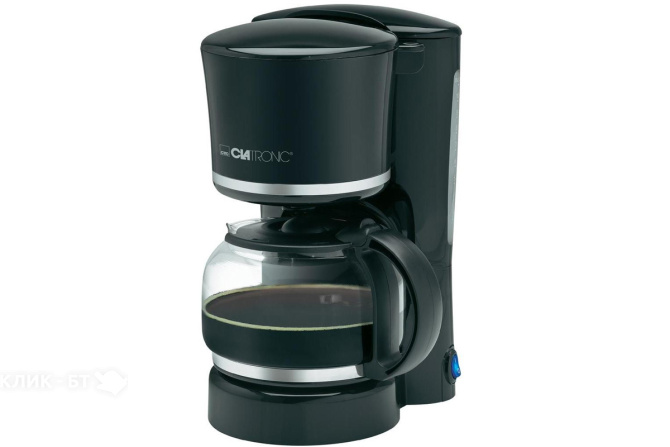 Кофеварка CLATRONIC KA 3555 schwarz-silber
