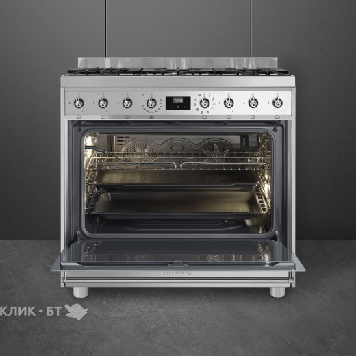 Кухонная плита SMEG C9GMX9-1