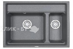 Кухонная мойка GRANULA KS-7302 алюминиум