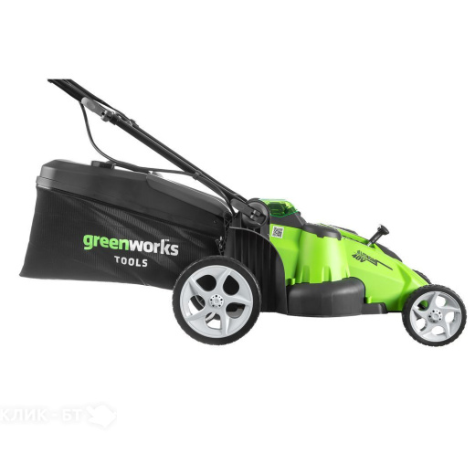 Газонокосилка GREENWORKS G40LM49DBK4
