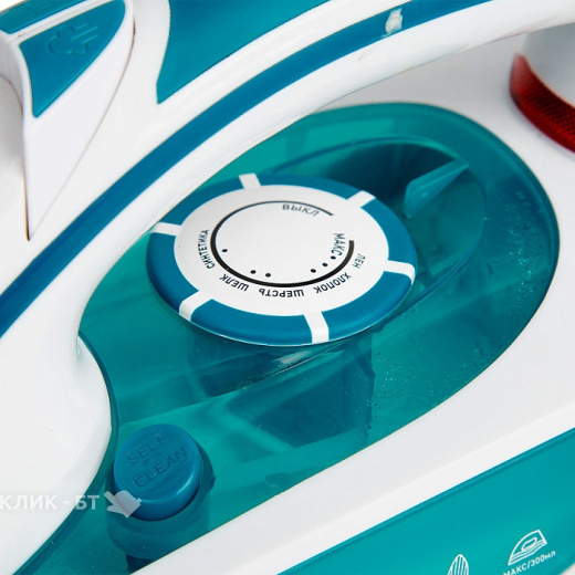 Утюг DELTA LUX DL-352 бирюзовый